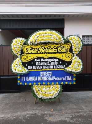 Papan Bunga Duka di Akedotilou