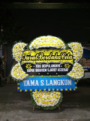 Papan Bunga Duka di Akedotilou