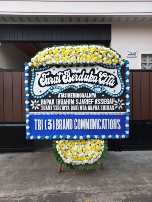 Papan Bunga Duka di Akedotilou
